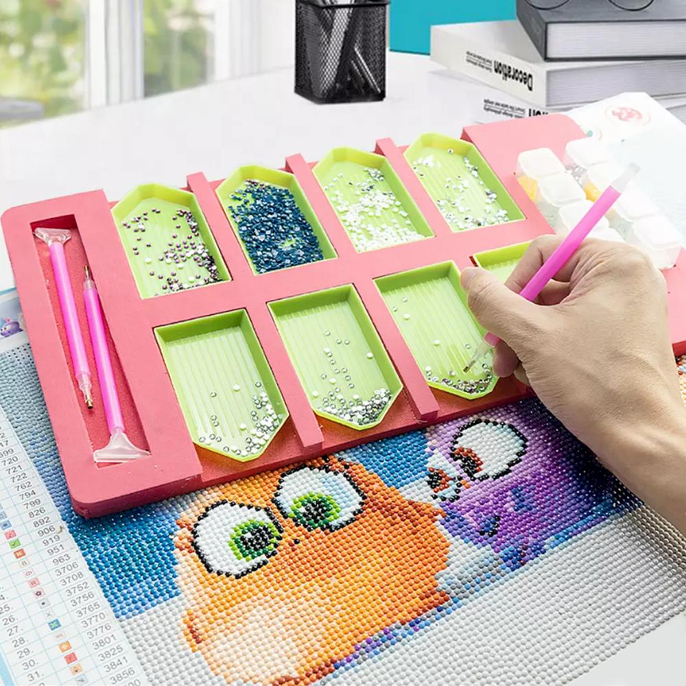 5D Diamond Painting Tools and Accessories Kits Roller Pen Clay Tray– Diamond  Paintings Store