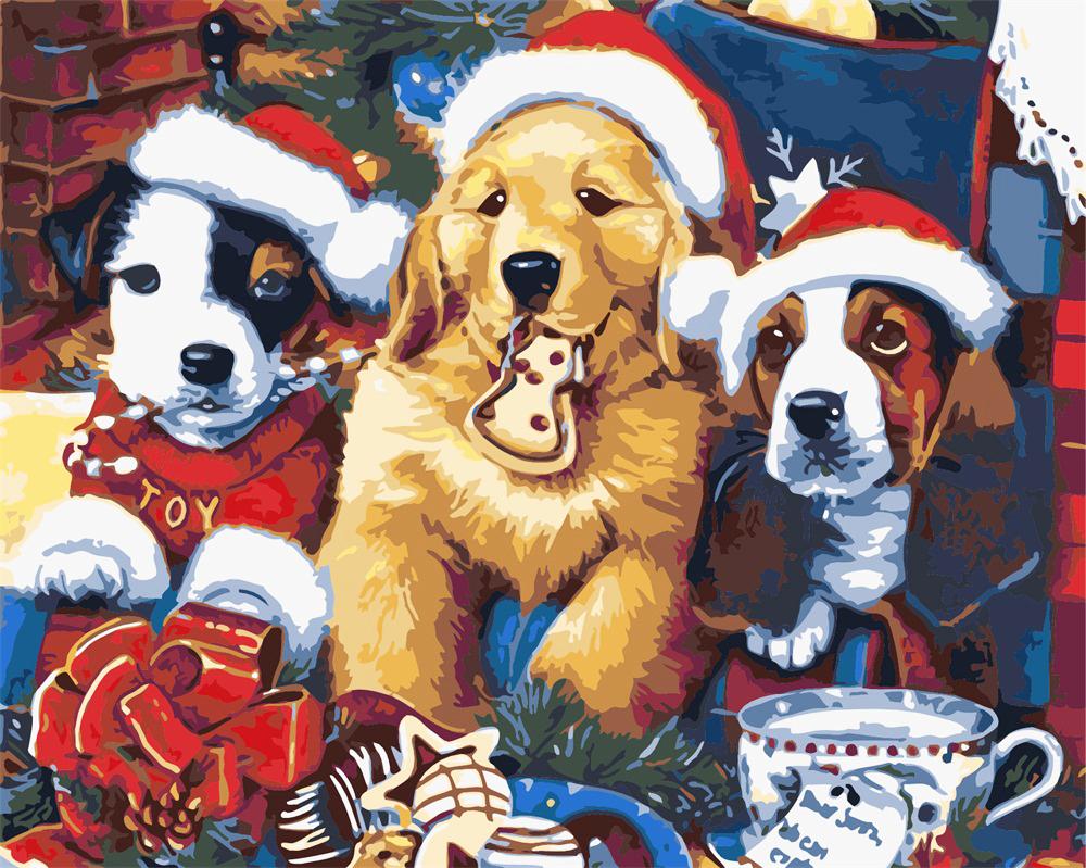 Dog Paint By Numbers – Diamondpaintingpro