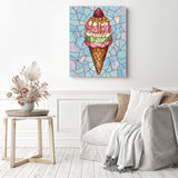Berry Delight Scoop Diamond Painting as Home Decor