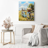 Country Lane Cycle Diamond Painting as Home Decor