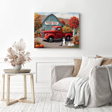 Golden Valley Farm Diamond Painting as Home Decor