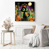 Spooky Hangout Diamond Painting as Home Decor