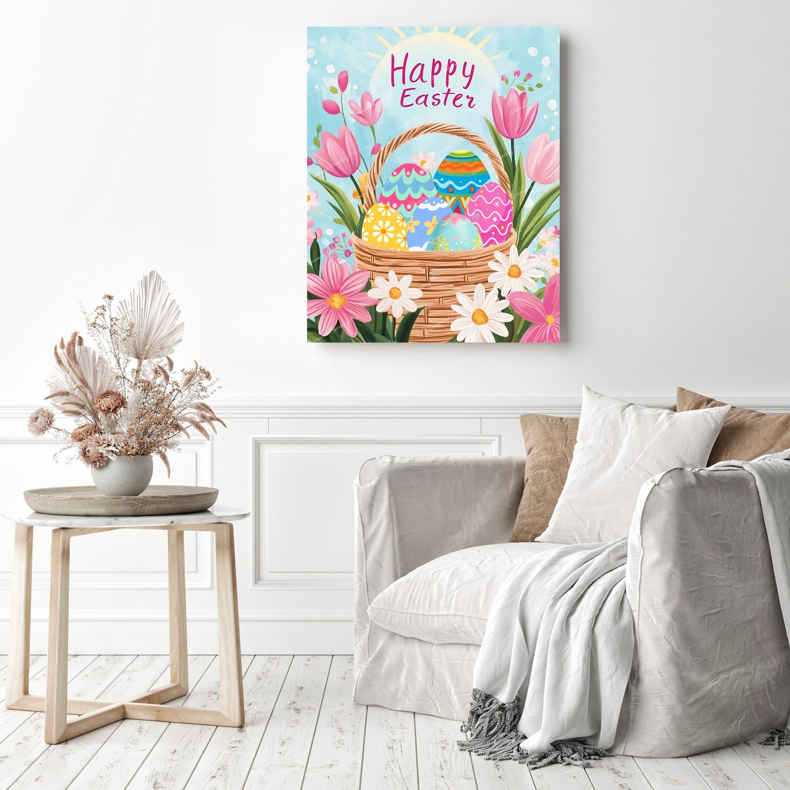 Spring Bounty Diamond Painting as Home Decor
