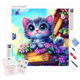 Garden Lookout Diamond Painting Kit - Full Drill / Square or Round Diamonds with AB Drills Option