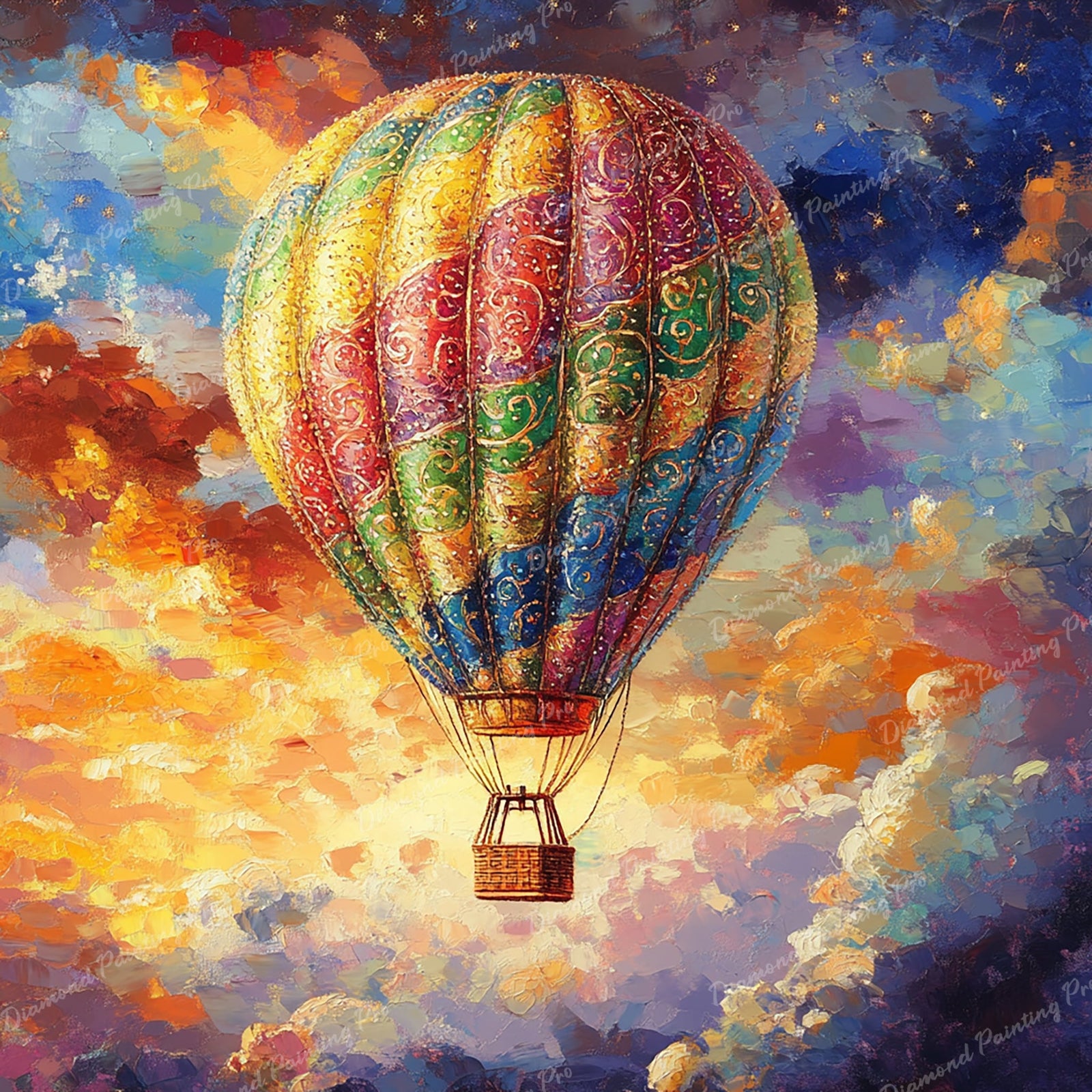 Cloudland Voyager Diamond Art Design - Full Drill with 5d Square or Round Diamonds / AB Drills Available