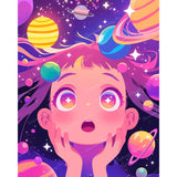 Stardust Dreamer Diamond Art Design - Full Drill with 5d Square or Round Diamonds / AB Drills Available