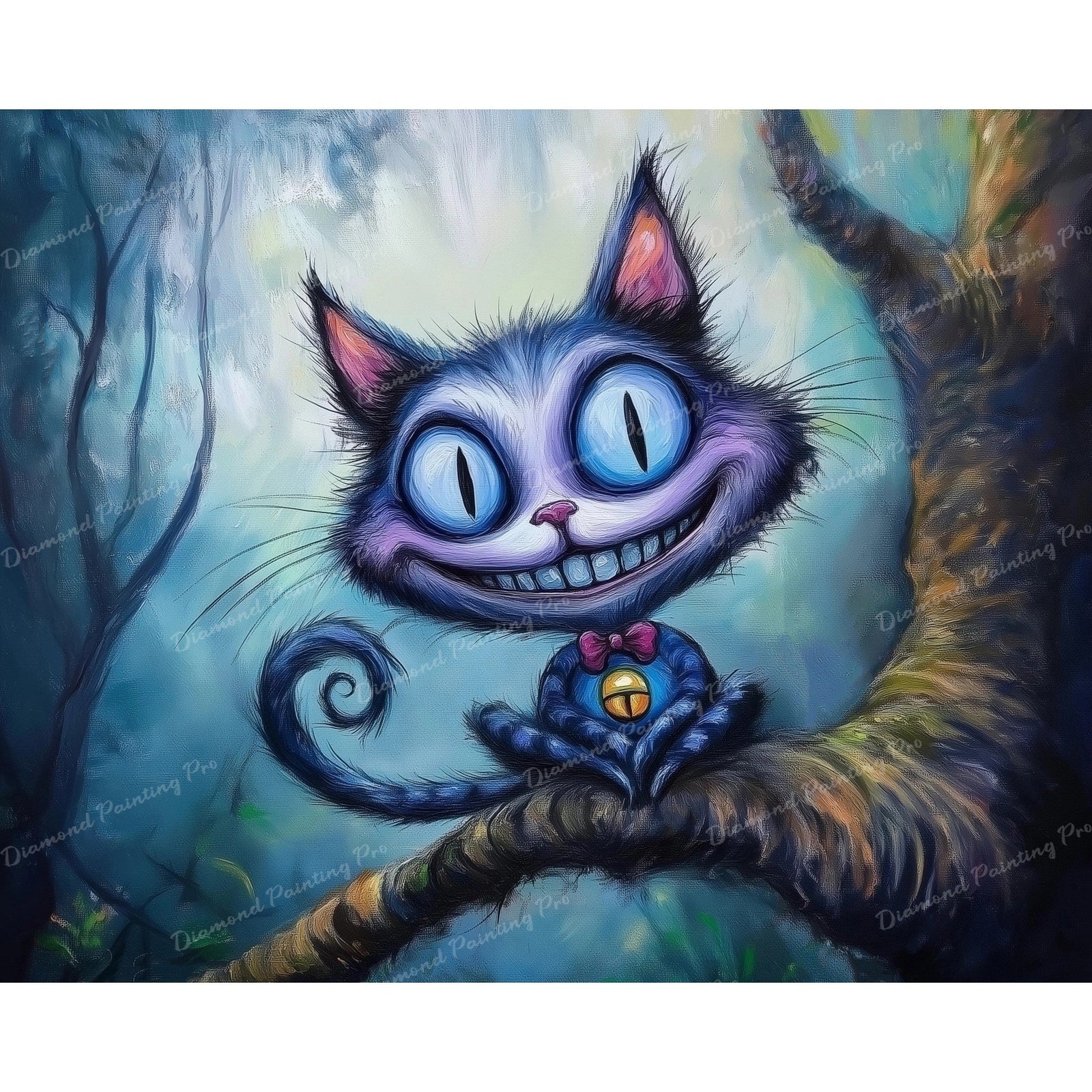 Enchanted Violet Fairy Diamond Art Design - Full Drill with 5d Square or Round Diamonds / AB Drills Available