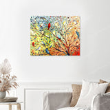Birds Finished Diamond Painting with No Frame