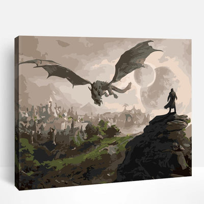 Dragon Warrior | Paint By Numbers