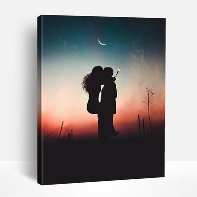 Couple Kissing | Paint By Numbers
