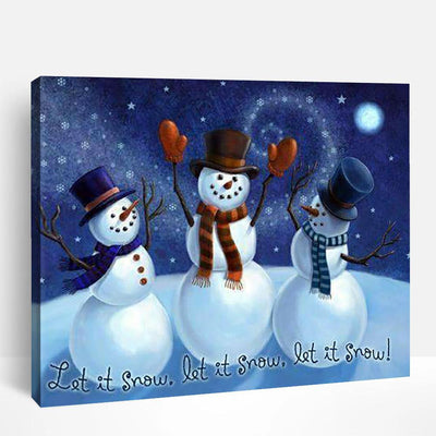 Let It Snow | Paint By Numbers