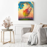 Genesis | Diamond Painting Displayed as Home Decor