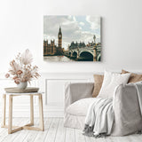 London | Diamond Painting Displayed as Home Decor