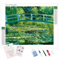 The Water Lily Pond - Claude Monet | Diamond Painting Kit - Full Drill - Square or Round Diamonds with AB Drills Option
