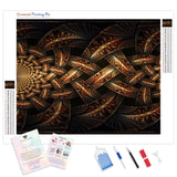 Abstract Links | Diamond Painting Kit - Full Drill - Square or Round Diamonds with AB Drills Option