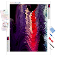 Liquid Abstracts | Diamond Painting Kit - Full Drill - Square or Round Diamonds with AB Drills Option