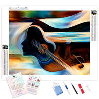 Musical Mind | Diamond Painting Kit - Full Drill - Square or Round Diamonds with AB Drills Option
