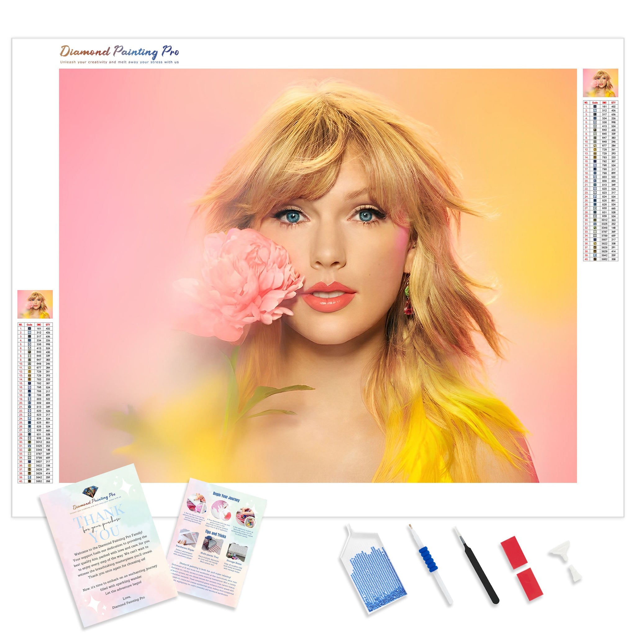 Taylor Swift Diamond Painting Full Drill Diamondpaintingpro