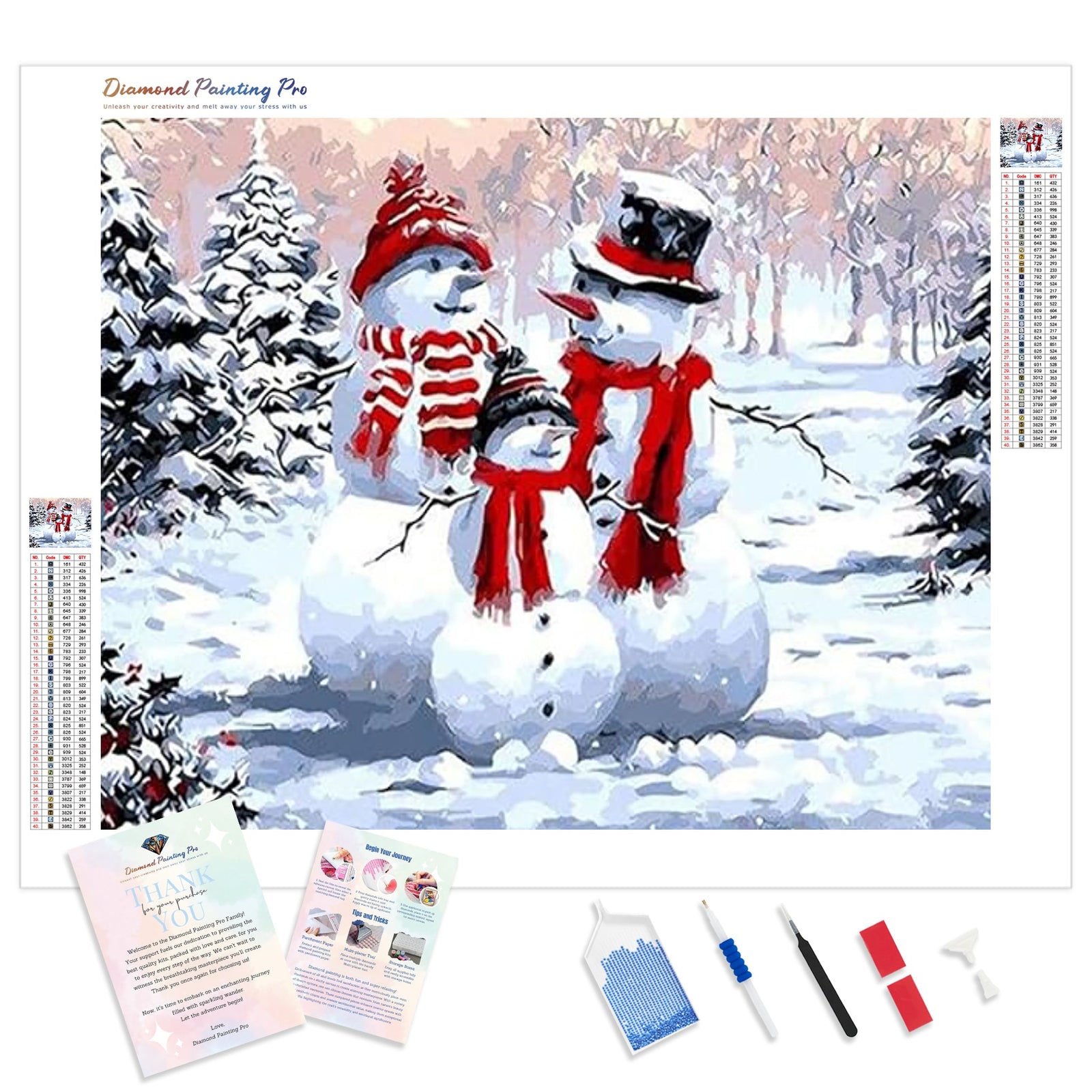 Family Together | Diamond Painting Kit - Full Drill - Square or Round Diamonds with AB Drills Option