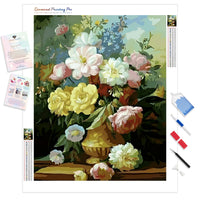 Daisies Bouquet | Diamond Painting Kit - Full Drill - Square or Round Diamonds with AB Drills Option