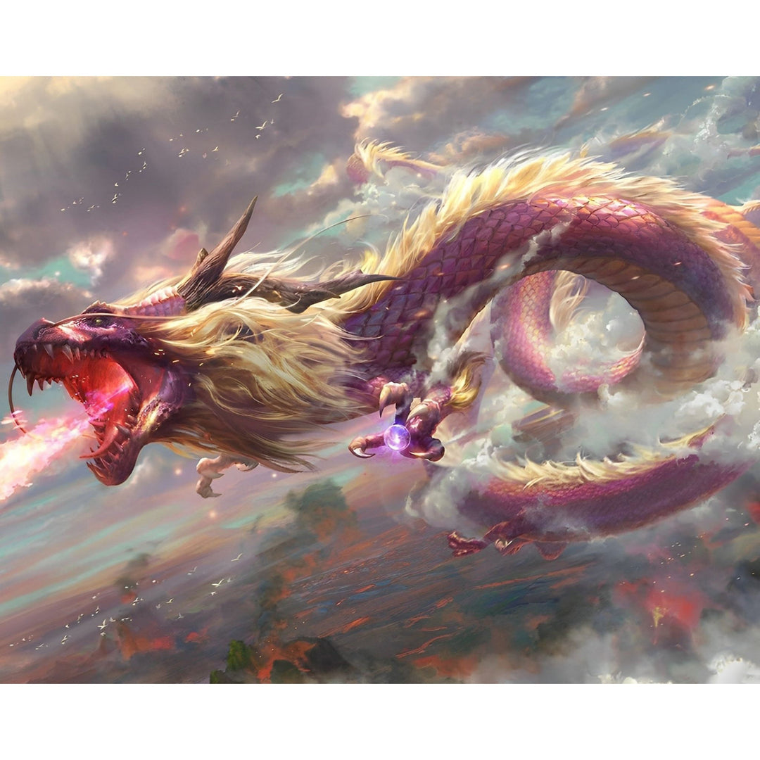 The Mighty Oriental Dragon | Diamond Painting
