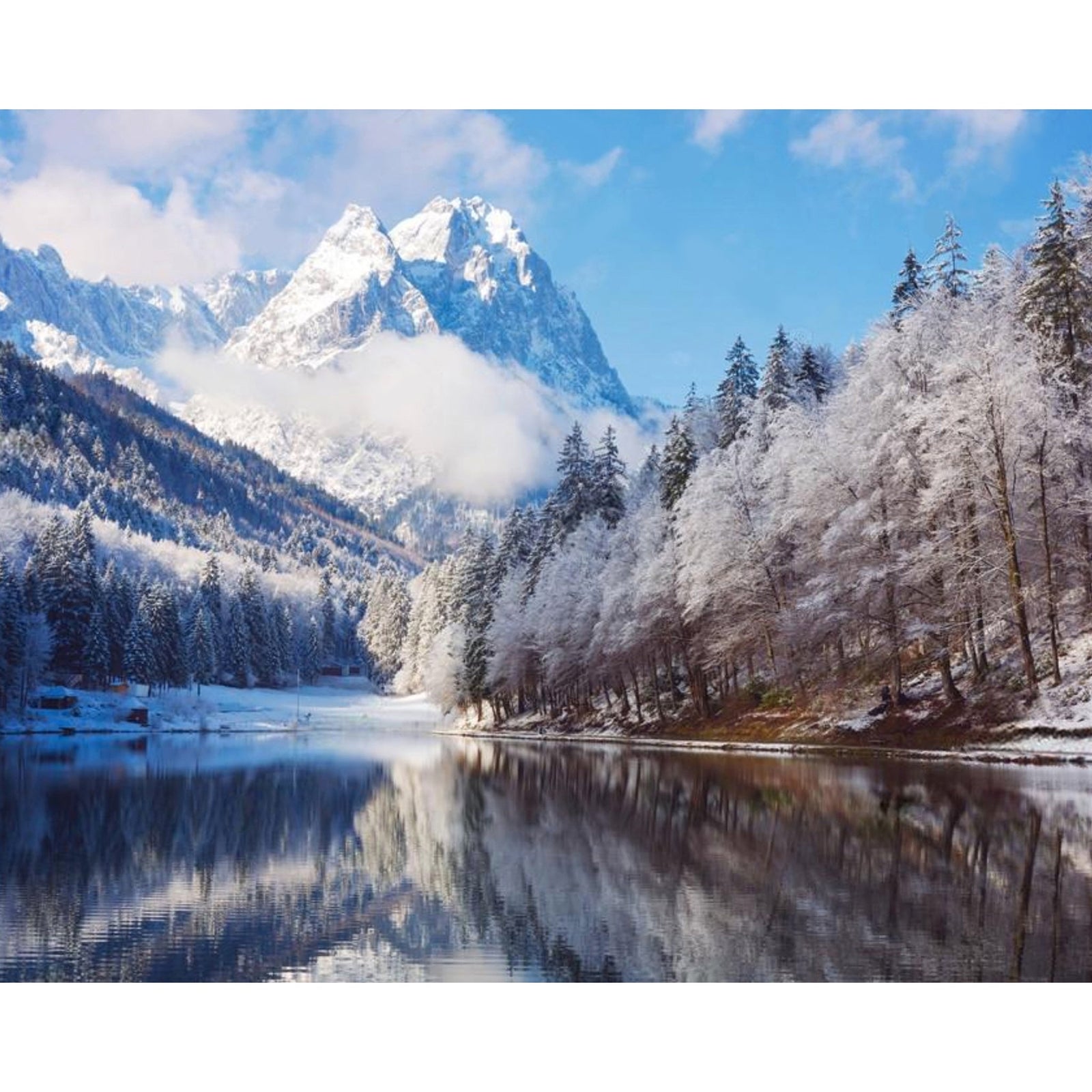 Winter in the Rockies | Diamond Painting Design - Full Drill Diamond Art with 5d Square or Round Diamonds - AB Drills Available