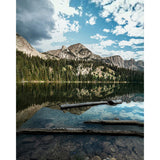 Fairy Lake Reflection | Diamond Painting Design - Full Drill Diamond Art with 5d Square or Round Diamonds - AB Drills Available