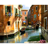 Italy Venice | Diamond Painting Design - Full Drill Diamond Art with 5d Square or Round Diamonds - AB Drills Available