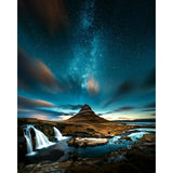 Night Sky Stars | Diamond Painting Design - Full Drill Diamond Art with 5d Square or Round Diamonds - AB Drills Available