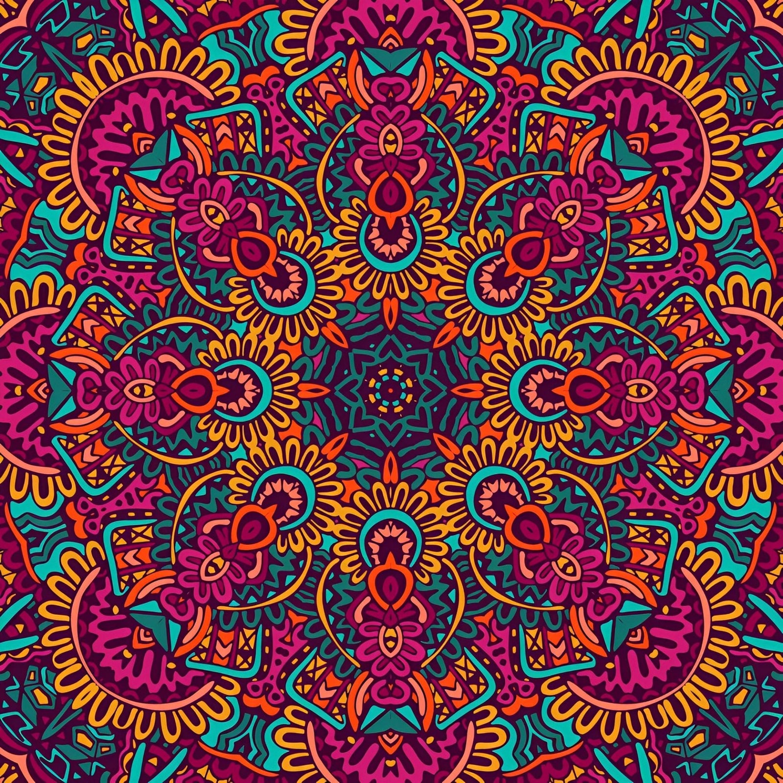Sacred Mandalas | Diamond Painting Design - Full Drill Diamond Art with 5d Square or Round Diamonds - AB Drills Available