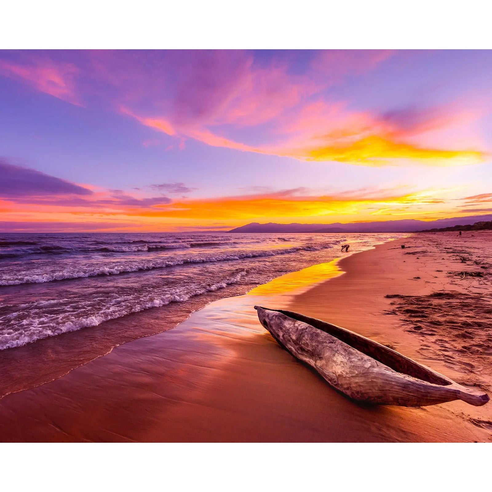 Lake Malawi Sunset | Diamond Painting Design - Full Drill Diamond Art with 5d Square or Round Diamonds - AB Drills Available