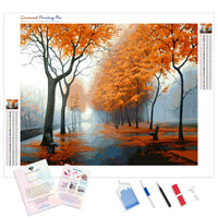 A Beautiful Path | Diamond Painting Kit - Full Drill - Square or Round Diamonds with AB Drills Option