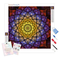 Intricate Mandalas | Diamond Painting Kit - Full Drill - Square or Round Diamonds with AB Drills Option