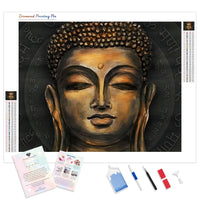 Traditional Buddha | Diamond Painting Kit - Full Drill - Square or Round Diamonds with AB Drills Option