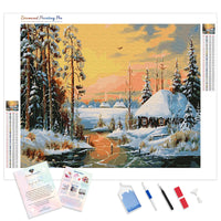 Daybreak | Diamond Painting Kit - Full Drill - Square or Round Diamonds with AB Drills Option