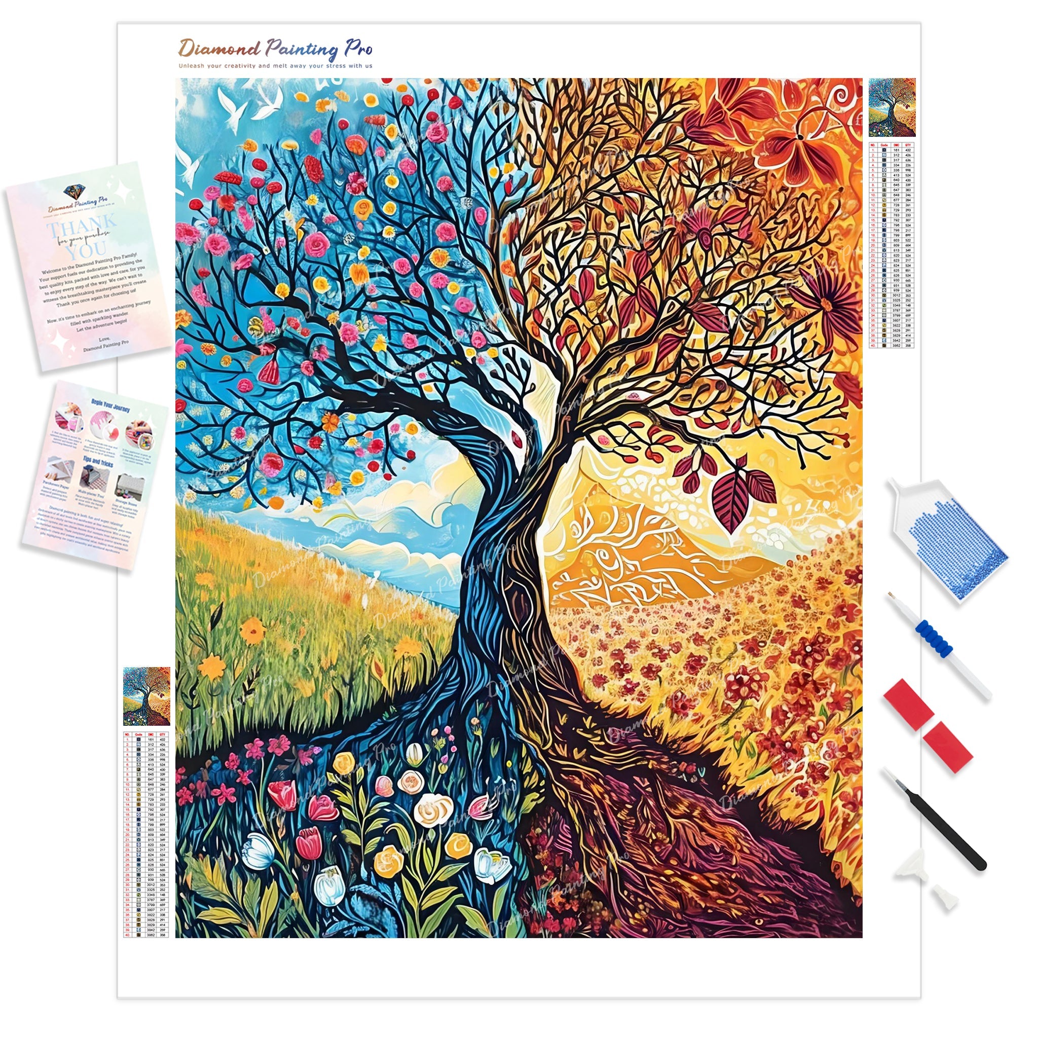 New! 2026 Butterfly Diamond Painting Calendar - Home Diamond painting calendar 2026