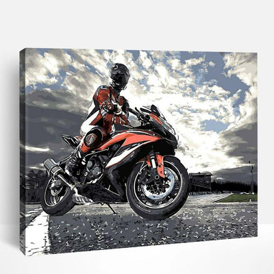 Bike Race | Paint By Numbers