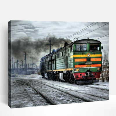 Railway Tracks | Paint By Numbers