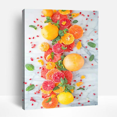 Citrus Fruits | Paint By Numbers