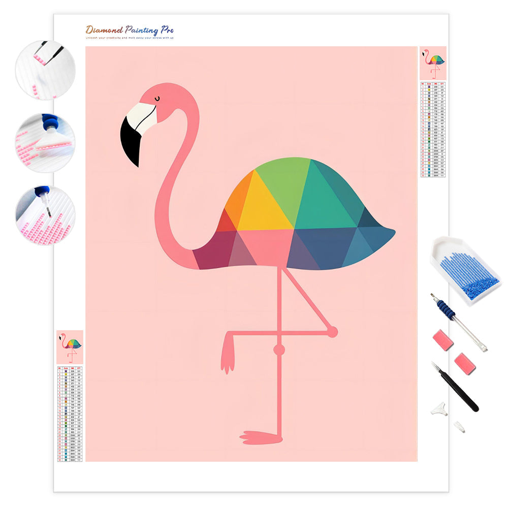 Flamingo Diamond Painting Full Drill Diamondpaintingpro