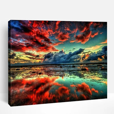 Water Reflection | Paint By Numbers