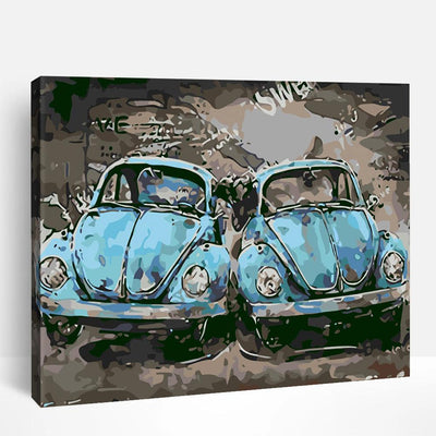 Beetle Cars | Paint By Numbers