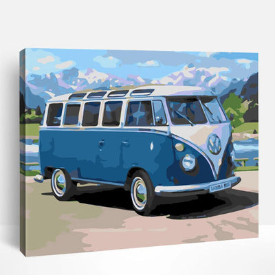 Sunny Minivan | Paint By Numbers