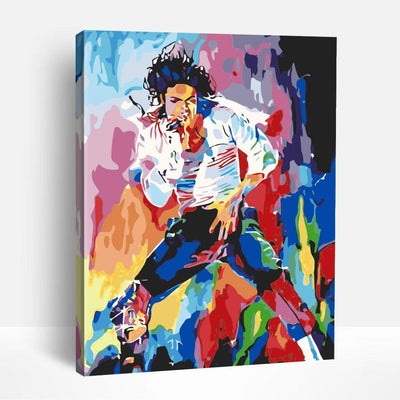 Abstract Singer | Paint By Numbers