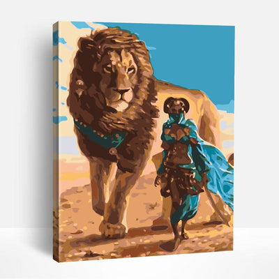 Tribal Lion | Paint By Numbers