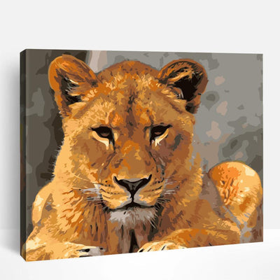 Majestic Lioness | Paint By Numbers