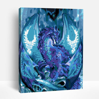 Storm Dragon | Paint By Numbers