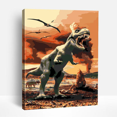 Prehistoric Dinosaurs | Paint By Numbers