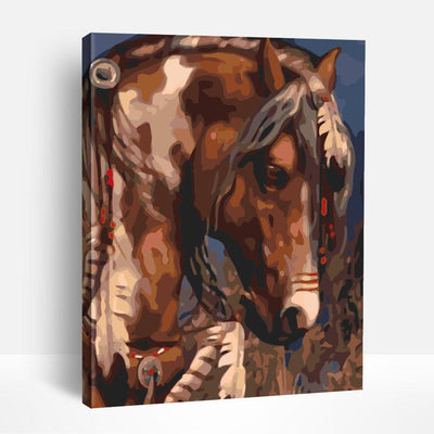 Tribal Horse | Paint By Numbers