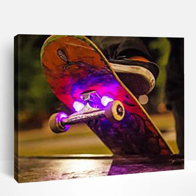 Neon Skate | Paint By Numbers